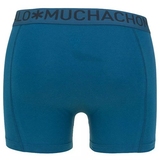 Muchachomalo Light Cotton Solid petrol boxer short