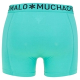 Muchachomalo Light Cotton Solid aqua boxer short