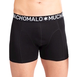 Muchachomalo Light Cotton Solid black boxer short