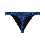 HOM Quentin blue/print men thong