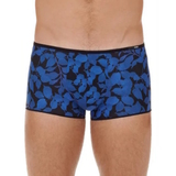 HOM Quentin blue/print sport trunk