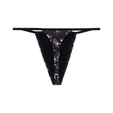HOM Sebastian black/print men thong