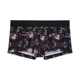 HOM Sebastian black/print sport trunk
