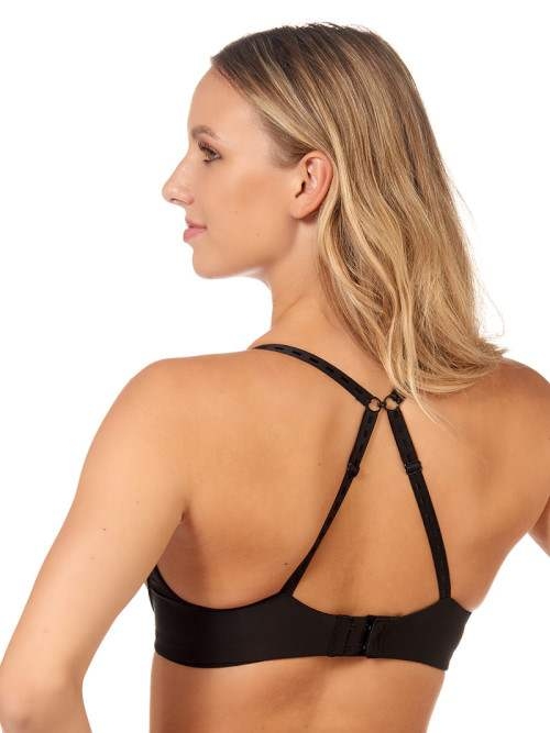 After Eden Shirley black padded bra