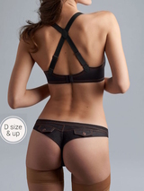 Marlies Dekkers Calamity Jane black padded bra