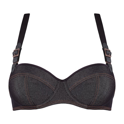 Marlies Dekkers Calamity Jane black padded bra