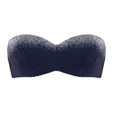 Marlies Dekkers Swimwear Isthar navy blue padded bikini bra
