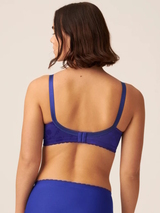 Naturana Minimizer purple/print wireless bra