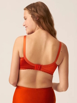 Naturana Minimizer orange wireless bra