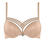 Marlies Dekkers Dame de Paris gold glitter push up bra