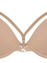 Marlies Dekkers Space Odyssey gold glitter push up bra