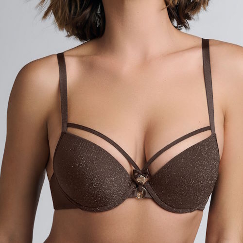 Marlies Dekkers Space Odyssey brown push up bra