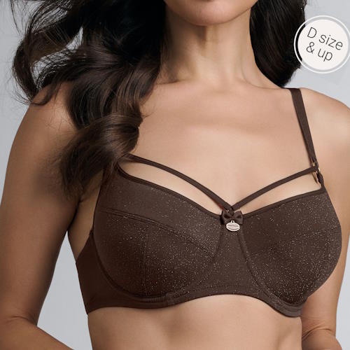 Marlies Dekkers Space Odyssey brown non-padded bra