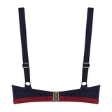 Marlies Dekkers Swimwear Starboard navy/red push up bikini bra