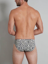 Tom Tailor Camo black/khaki men brief
