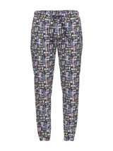 A Fish Named Fred Cinema Tickets navy/print pyjama pant