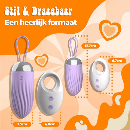PureVibe JoyBullet purple vibrating egg
