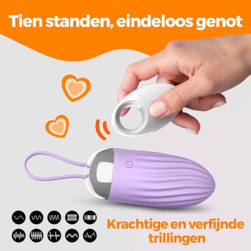 PureVibe JoyBullet purple vibrating egg