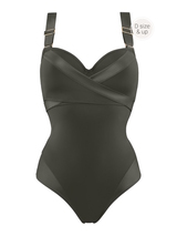 Marlies Dekkers Swimwear Cache Coeur green bathingsuit