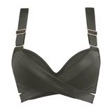 Marlies Dekkers Swimwear Cache Coeur green push up bikini bra