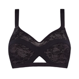 Marlies Dekkers Wing Power grey/black wireless bra
