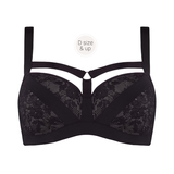 Marlies Dekkers Wing Power grey/black padded bra