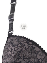 Marlies Dekkers Lioness of Britanny grey/black body