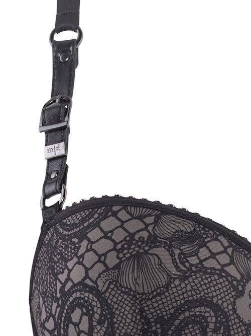Marlies Dekkers Lioness of Britanny grey/black padded bra
