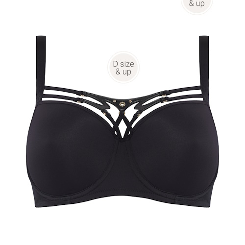 Marlies Dekkers  Shieldmaiden black padded bra