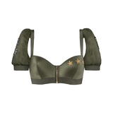 Marlies Dekkers Aviator green padded bra