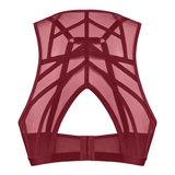 Marlies Dekkers Illusionist dark red padded bra