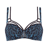 Marlies Dekkers Art Of Love blue/print padded bra