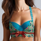 Marlies Dekkers Gaia blue/print padded bra