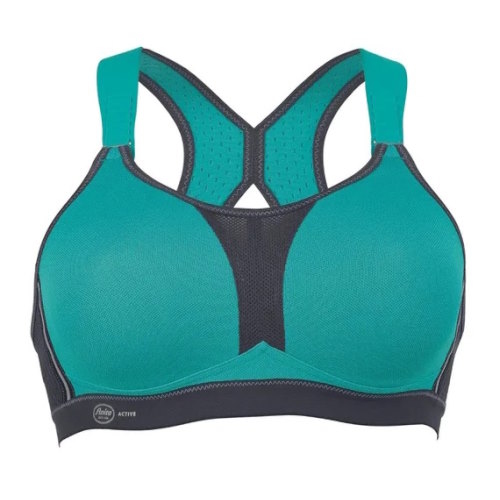 Anita Active DynamiX Star anthracite sport bra