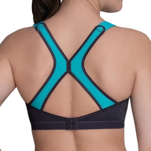 Anita Active DynamiX Star anthracite sport bra