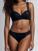 Marlies Dekkers Swimwear Cache Coeur black padded bikini bra