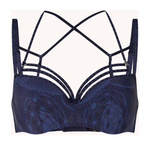 Marlies Dekkers Super Nova navy/print padded bra