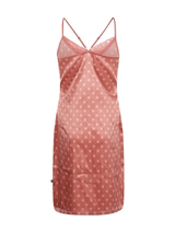 Charlie Choe Wild Hearted terracotta slipdress