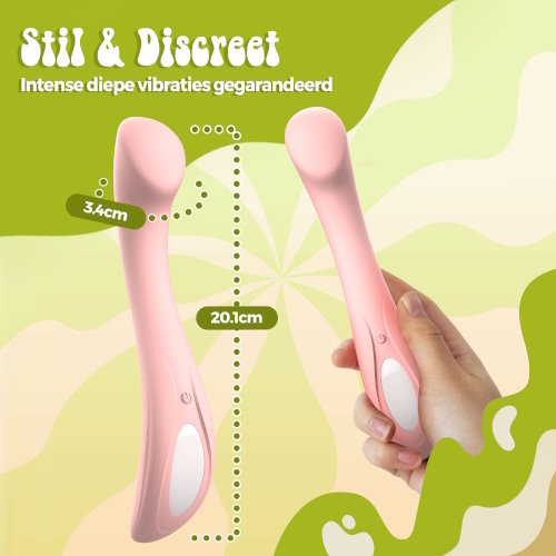 PureVibe PlayTime pastel pink g-spot vibrator