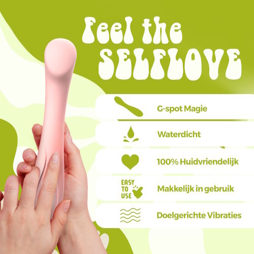 PureVibe PlayTime pastel pink g-spot vibrator