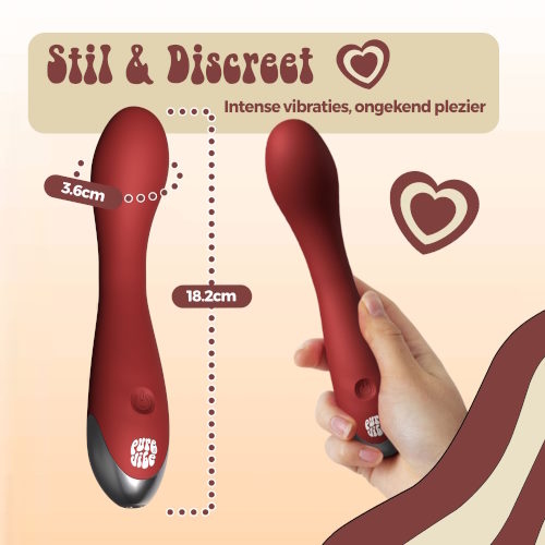 PureVibe Desire red g-spot vibrator