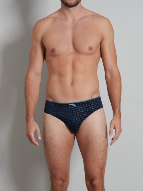 Tom Tailor Monté navy/print men brief