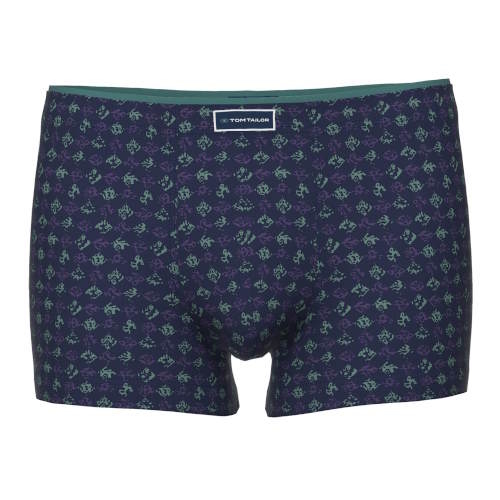 Tom Tailor Monté navy/print modal boxershort
