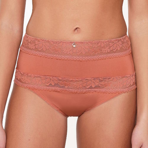 LingaDore Ginger Bread brown high waist brief