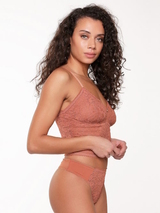 LingaDore Ginger Bread brown thong