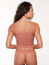 LingaDore Ginger Bread brown wireless bra