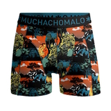 Muchachomalo Africa blue/print boys boxershort