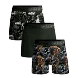 Muchachomalo Gorilla green/print boxer short