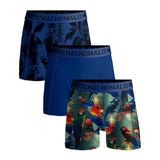 Muchachomalo Papagay blue/print boxer short