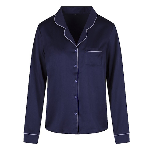 LingaDore Night Blue Ribbon navy blue pajama